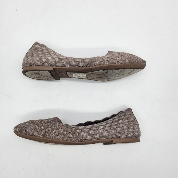 Skechers Shoes Women 8 Cleo Honeycomb Fabric Pointed Toe Flats - Picture 12 of 13